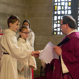 Ministrantenaufnahme