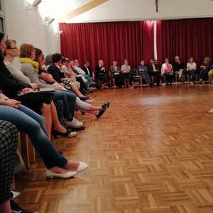 PGR-Sitzung im Pfarrsaal