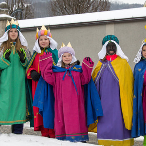 Sternsigner in Kirchdorf/Krems