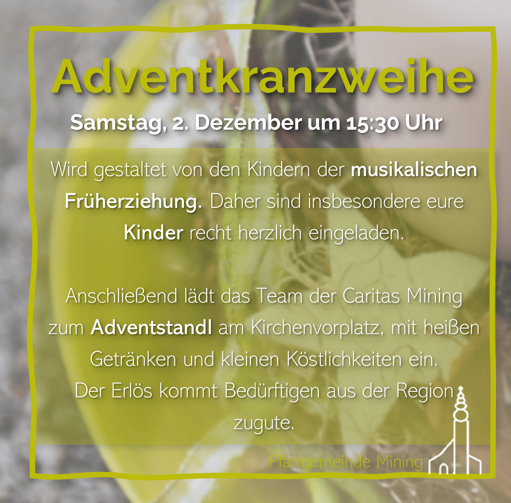 Adventkranzweihe