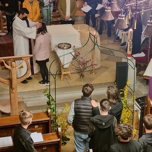 Segnung der Firmlinge