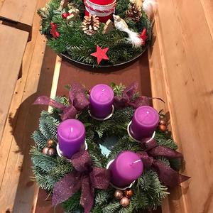 Adventkranzweihe in Burgkirchen