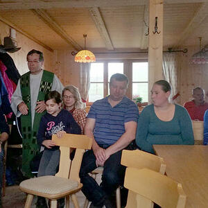 Begmesse in der Ennserhütte