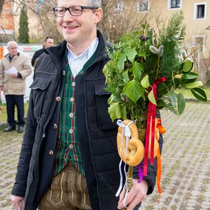 Palmprozession und Heilige Messe