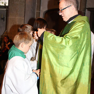 Familienmesse mit Ministrantenaufnahme am 17.11.2013