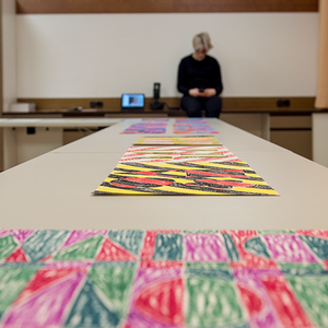 Jelena Micić im Haus der Frau