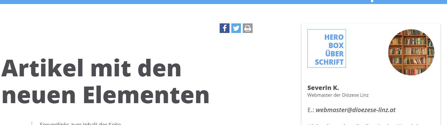 Screenshot Herobox Personenanzeige