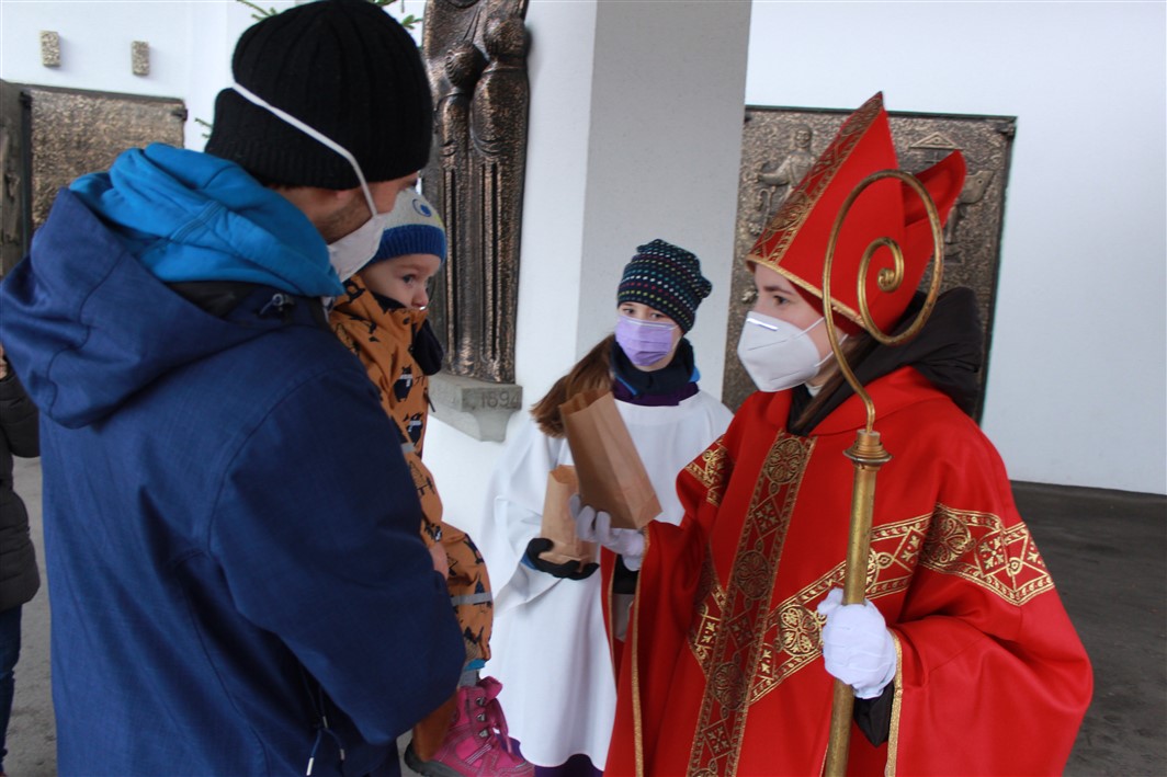 Kinderwortgottesdienst mit dem Nikolaus