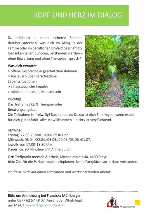 Kopf und Herz im Dialog