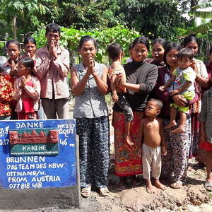 KBW Brunnen für Veal Thoil / Kambodscha