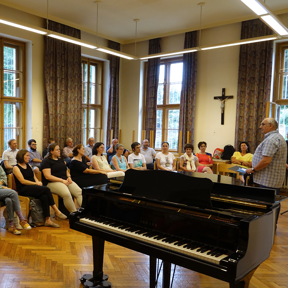 Zeugnisverteilung 2022 am Konservatorium für Kirchenmusik der Diözese Linz