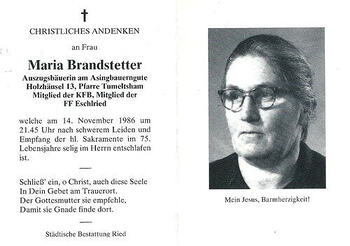 Maria Brandstetter