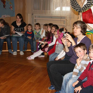 Heiliger Nikolaus unterwegs