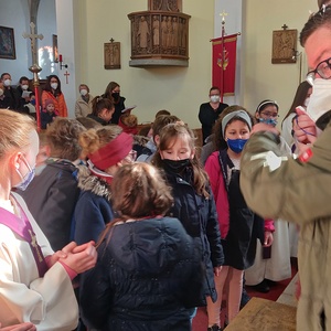 Familienmesse und Gruppengottesdienst der Erstkommunionkinder