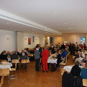 Agape im Pfarrsaal