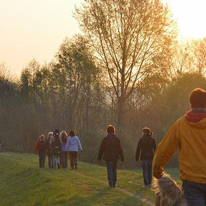 Emmausgang in den Ebelsberger-Traunauen