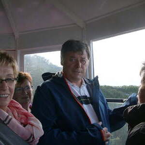 in der Seilschwebebahn