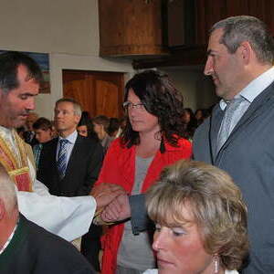 Feier der Jubelhochzeiten