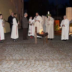 Osternachtsfeier mit Glockenweihe