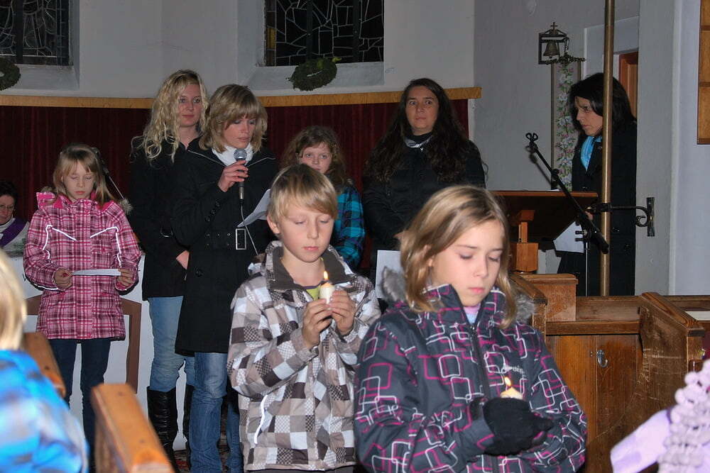 Adventkranzsegnung