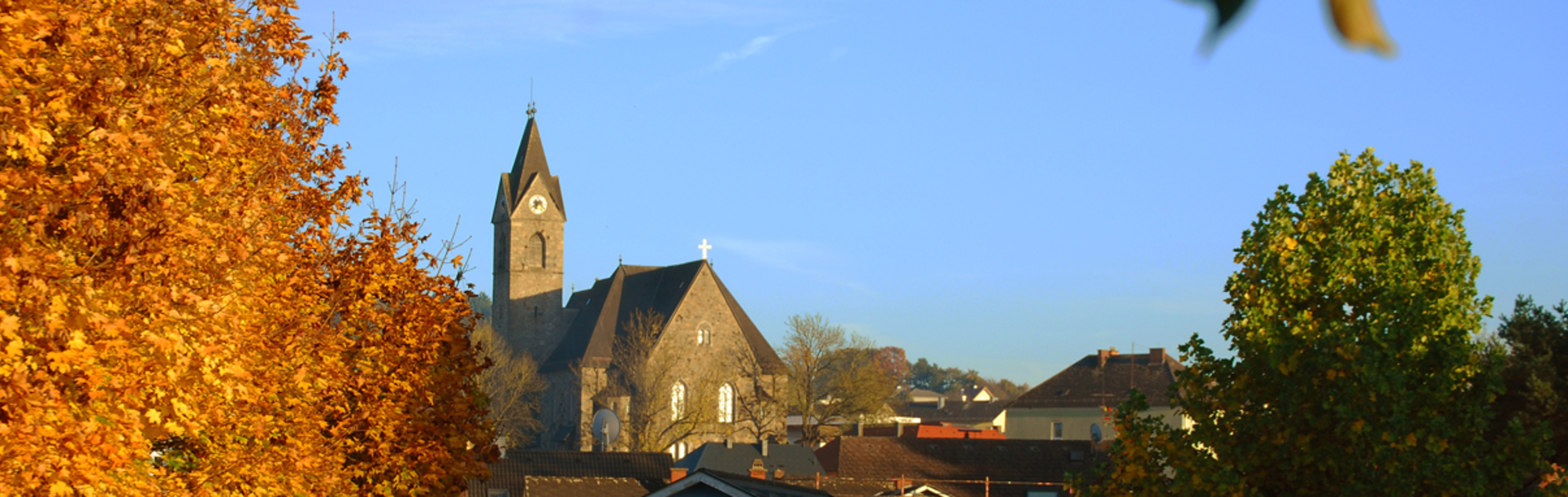 Goldener Herbst in Schwertberg