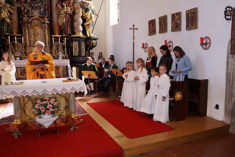 Erstkommunion Pfarre Rüstorf