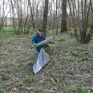 Traunauen-Reinigung mit ökomenischen Gottesdienst