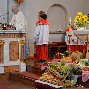 Erntedankfest in der Pfarrkirche Kopfing