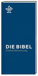 Bibel mit Reißverschluss blau