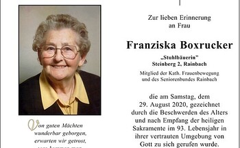 Franziska Boxrucker