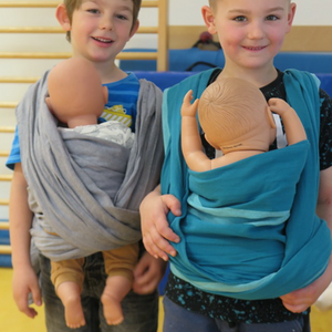 Die Hebammen besuchen unsere Schulanfänger