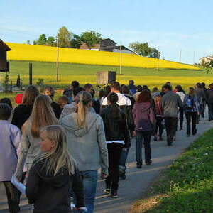 Kapellenwanderung der Firmlinge