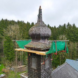 Renovierung Turm Bründlkirche