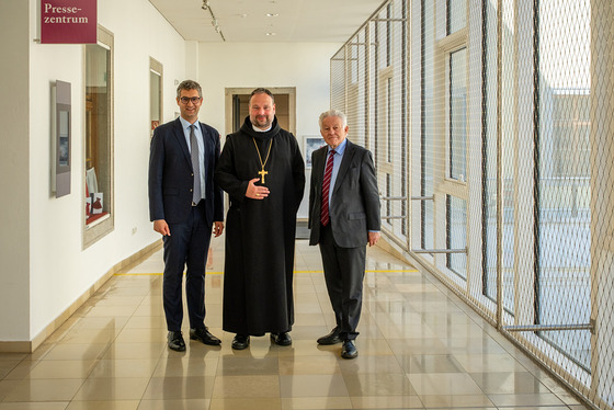 Florian Wegscheider, Nikodemus Schnabel, Josef Pühringer / © Diözese Linz / Johannes Kienberger, ? Di?zese Linz - Johannes Kienbe