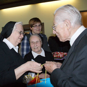 80er-Feier von Pfarrer Antesberger