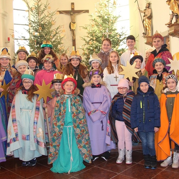 SternsingerInnen 2023 sagen Danke!