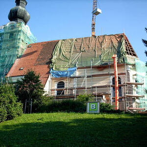 Außenrenovierung Pfarrkirche 2005
