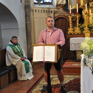 Feuerwehrkommandant Ing. Martin Schnitzinger für alle Vereine 