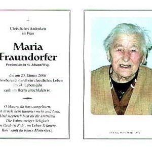 gestorben am 23. Januar 2006