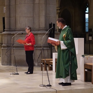 Generalprobe für den Rundfunkgottesdienst aus dem Mariendom Linz