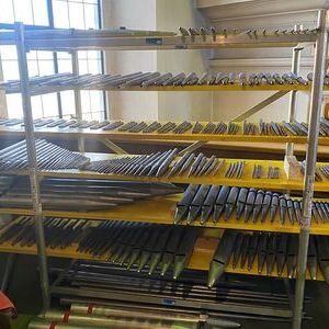 Aufgereiht, wie die Orgelpfeifen.