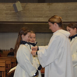Ministrantinnen-Aufnahme 20. 11. 2016