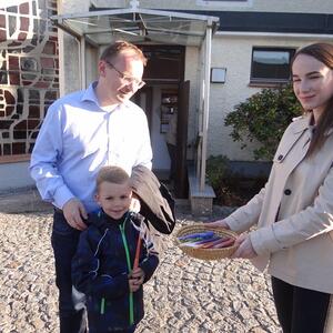 Osterkerzenaktion ONYII FLY