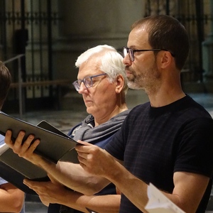 Probe für den ORF-Rundfunkgottesdienst im Linzer Mariendom