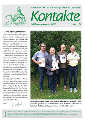 Ausgabe Nr. 168 Jubiläumsausgabe 2018