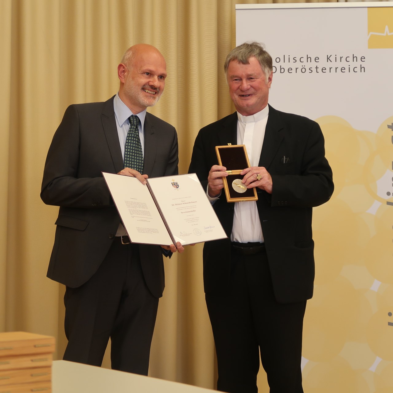 Severin-Medaille für Helmut Schneiderbauer