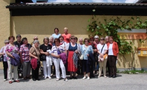 Die Katholische Frauenbewegung besucht das Kloster Gut Aich