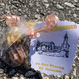 Empfang an der Pfarrgrenze St. Roman