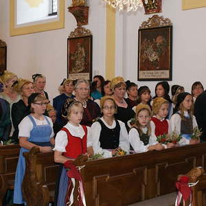 Erntedankfest mit Pfarrfoto