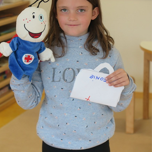 ROKO zu Besuch im Kindergarten